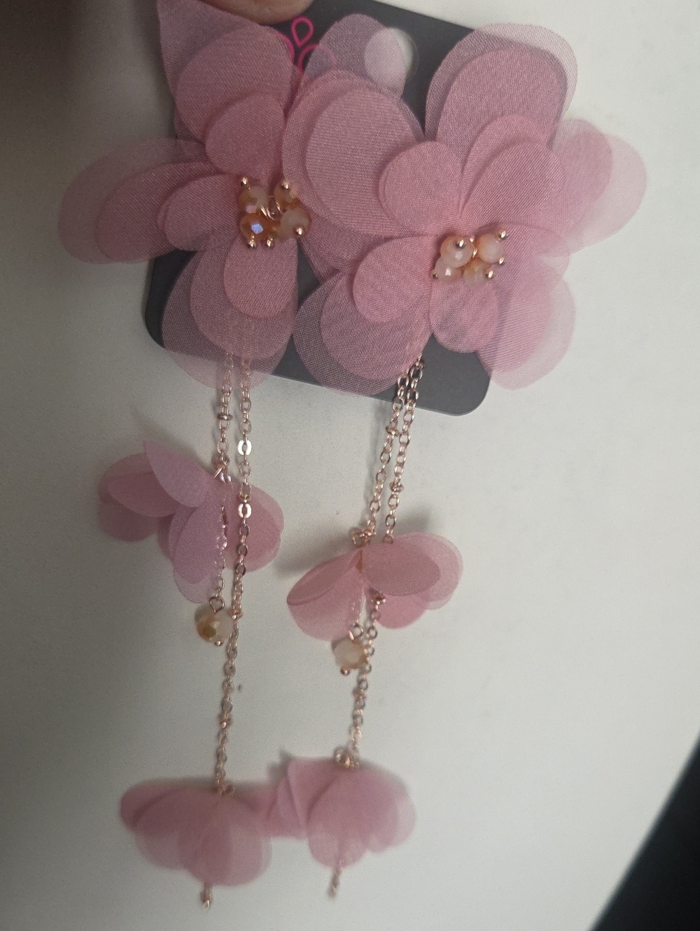 Paparazzi Balletcore Pink Earrings NWT
